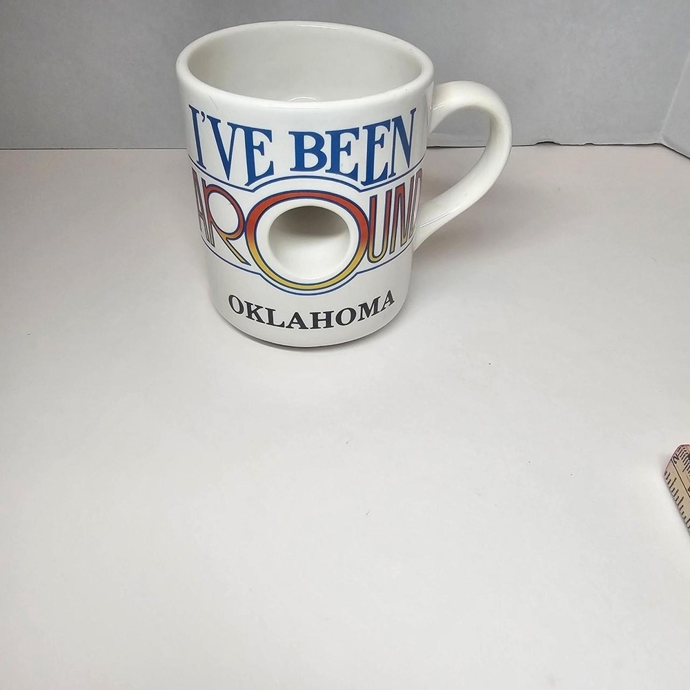 I've been around Oklahoma mug‎ coffee cup VINTAGE